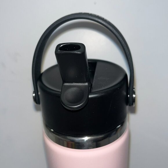 Hydro Flask Wide Mouth Flex Straw Bottle 24 oz in Trillium Pink - Picture 4 of 5
